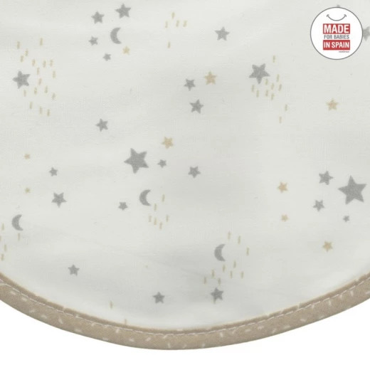 مريلة دائرية فيلكرو لون بيج / نجمة  16*19*1 سم من كامبراس - كامبراس - Image 4