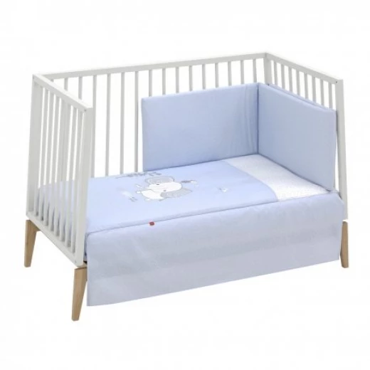 Cambrass Bedspread With Bed ,Blue ,Set Of 2 Pieces ,70 X 140 X 3 Cm Cambrass Bedspread With Bed ,Blue ,Set Of 2 Pieces ,70 X 140 X 3 Cm