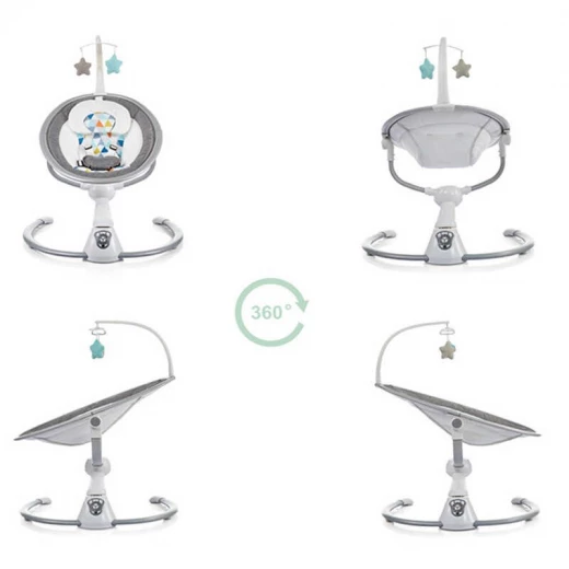 Marible Safety Baby Rocking Chair 0-3 Baby Electric Cradle Rocking Chair - Image 2