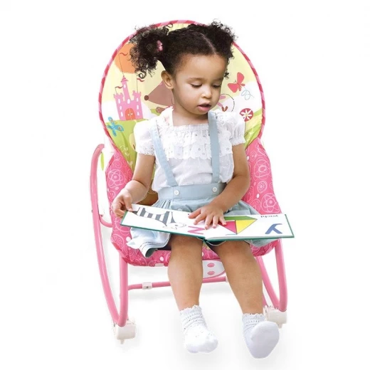 هزّازة أطفال من كونيج، زهري - Image 2