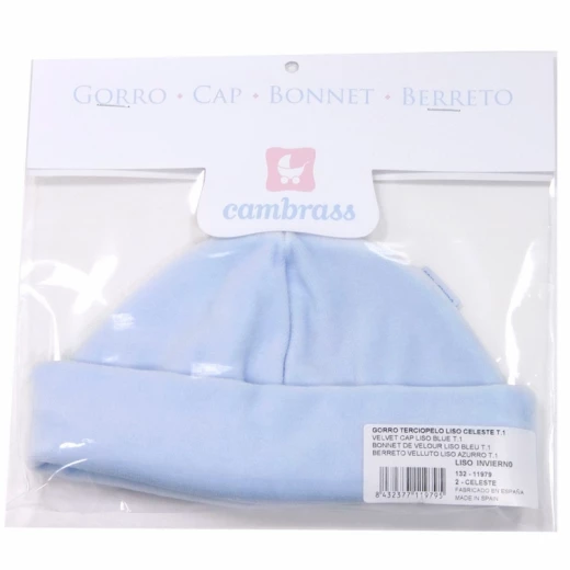 Cambrass Blue Velvet Hat - Cambrass - Image 2
