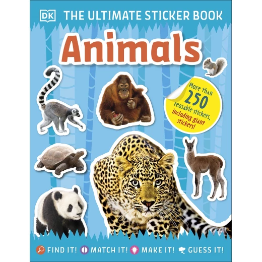 كتاب: الحيوانات اللانهائي مع ملصقات من دي كي كتاب: الحيوانات اللانهائي مع ملصقات من دي كي