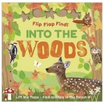 DK Books Into The Woods Toddler Board Book: Peek Through Flaps Nature Exploration for Kids - DK Books