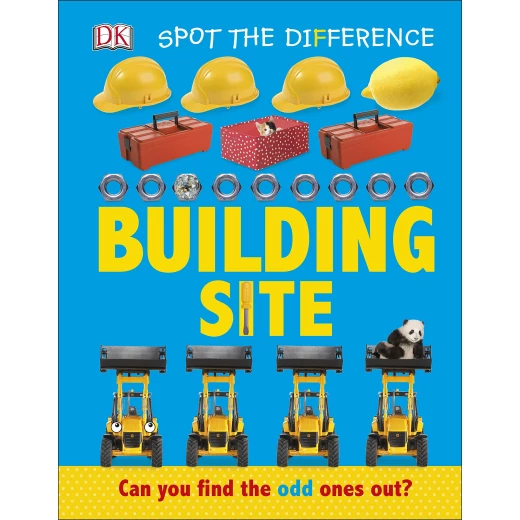 كتاب دي كيه، ابحث عن الاختلاف في موقع بناء للأطفال: نشاط تعليمي لتنمية المهارات كتاب دي كيه، ابحث عن الاختلاف في موقع بناء للأطفال: نشاط تعليمي لتنمية المهارات