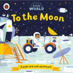 كتاب ليدي بيرد إلى القمر للأطفال الصغار قصة تفاعلية ولعبة تعليمية للأطفال - Ladybird