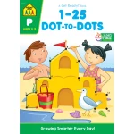 School Zone Book: 1-25 Dot-to-Dots Preschool Workbook - School Zone