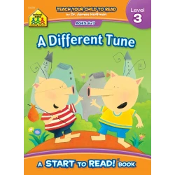School Zone Book: A Different Tune - Level 3 Start to Read!