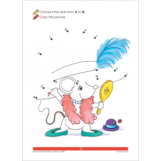 School Zone Book: Big Dot-to-Dots & More Workbook - School Zone - Image 2