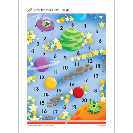 School Zone Book: Big Dot-to-Dots & More Workbook - School Zone - Image 5