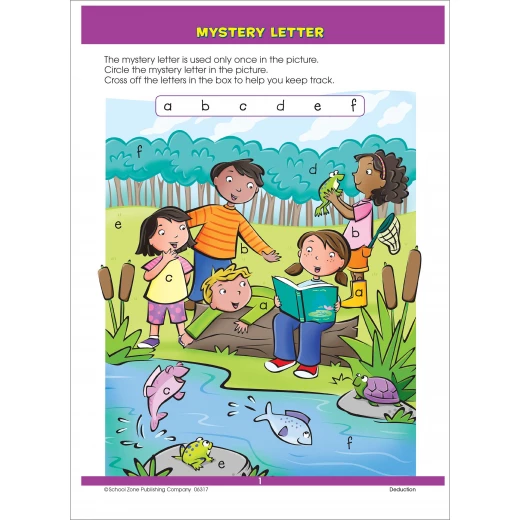 School Zone Book: Big First Grade Workbook (Spiral Bound) - School Zone - Image 3
