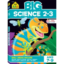 School Zone Book: Big Science Grades 2-3 Workbook