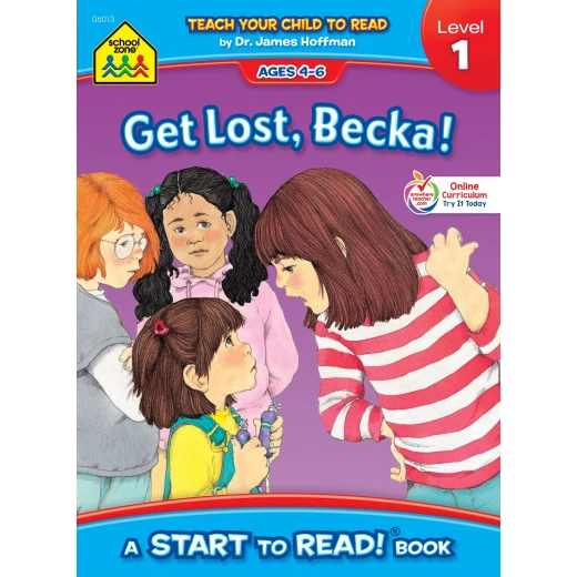 School Zone Book: Get Lost, Becka! - Level 1 Start to Read!® Book School Zone Book: Get Lost, Becka! - Level 1 Start to Read!® Book