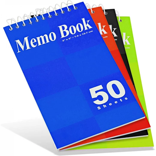 دفتر مذكرات توب حلزوني, بألوان متنوعة, 50 صفحة, قطعة واحدة من بازيك - بازيك - Image 4