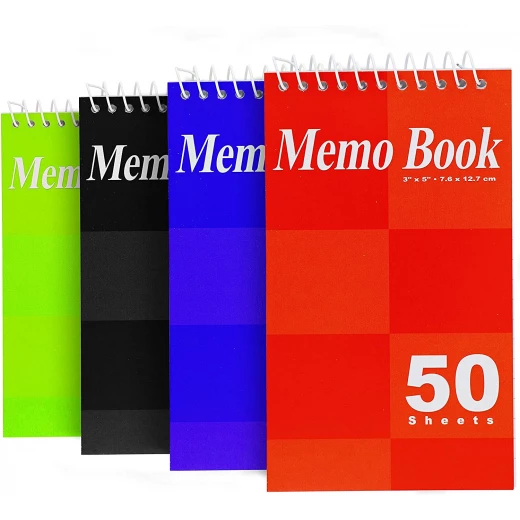 دفتر مذكرات توب حلزوني, بألوان متنوعة, 50 صفحة, قطعة واحدة من بازيك - بازيك - Image 2