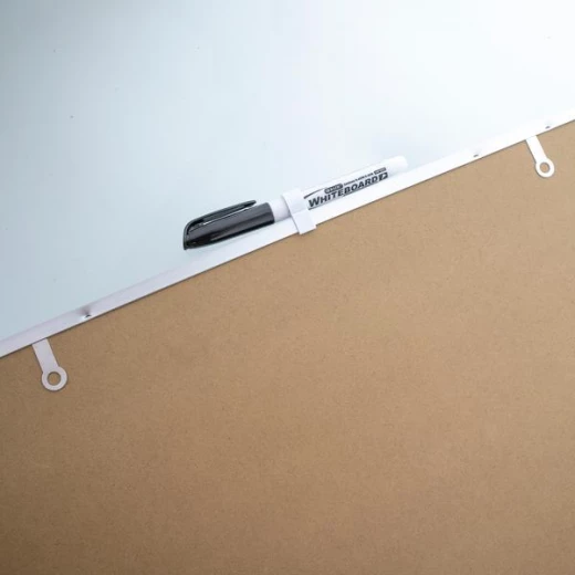 Bazic Aluminium Framed Magnetic Dry Erase Board - Bazic - Image 2