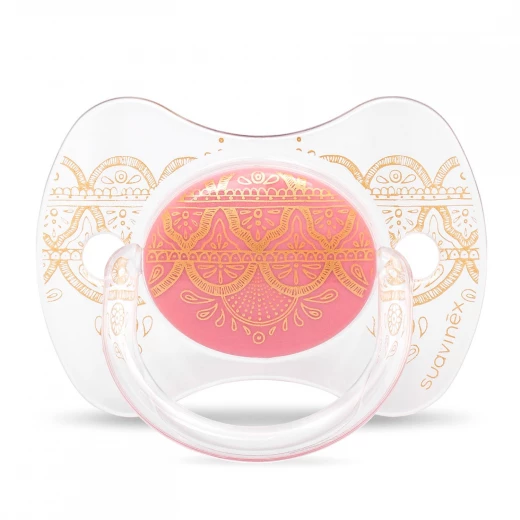 Suavinex Pacifier Premium Couture Physiological Teat 4-18 months - Pink Suavinex Pacifier Premium Couture Physiological Teat 4-18 months - Pink
