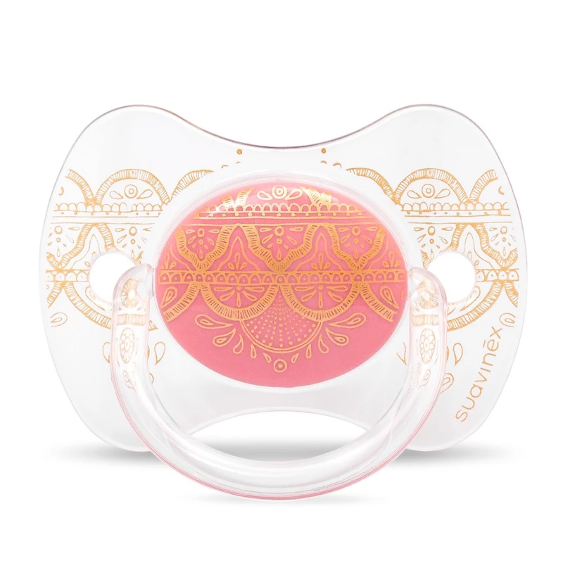 Suavinex Pacifier Premium Couture Physiological Teat 4-18 months - Pink - Suavinex