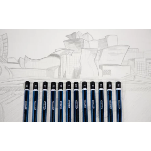 مجموعة أقلام تصميم وصياغة (12 تشكيلة) من بازيك - بازيك - Image 4