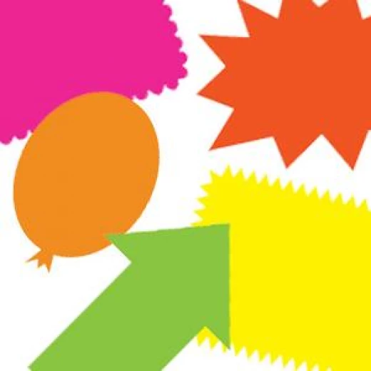 الواح لاصقة مستشعة المقطوعة مسبقا باشكال مختلفة (5 / حزمة) من بازيك - بازيك - Image 2
