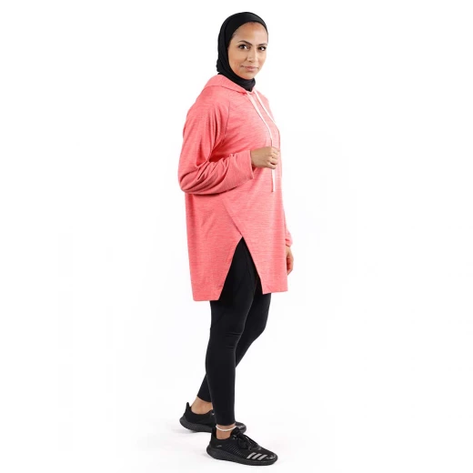 RB Women's Squat Hoodie , Free Size, Orange - RB - Image 5