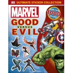 كتاب ملصقات عالم Marvel Good vs Evil من دي كي - كتب دي كاي