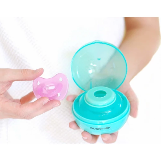 Suavinex Portable Soother Steriliser, Green - Suavinex - Image 4
