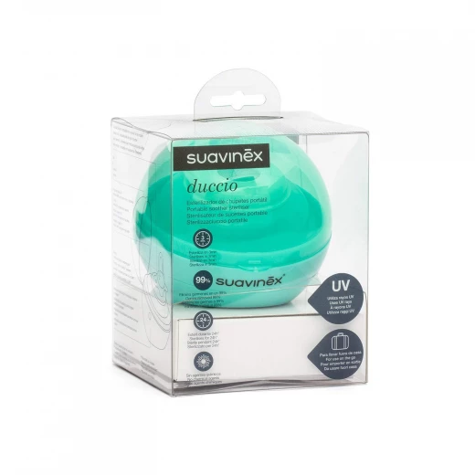 Suavinex Portable Soother Steriliser, Green - Suavinex - Image 3