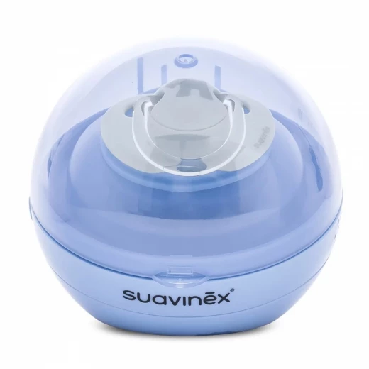 Suavinex Portable Soother Steriliser, Blue Suavinex Portable Soother Steriliser, Blue
