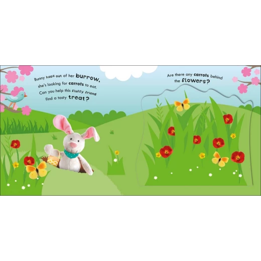 كتاب دي كيه Crunch Munch Bunny التفاعلي: كتاب تعليمي مبكر مع فتحة و صوت للأطفال الصغار - كتب دي كاي - Image 3