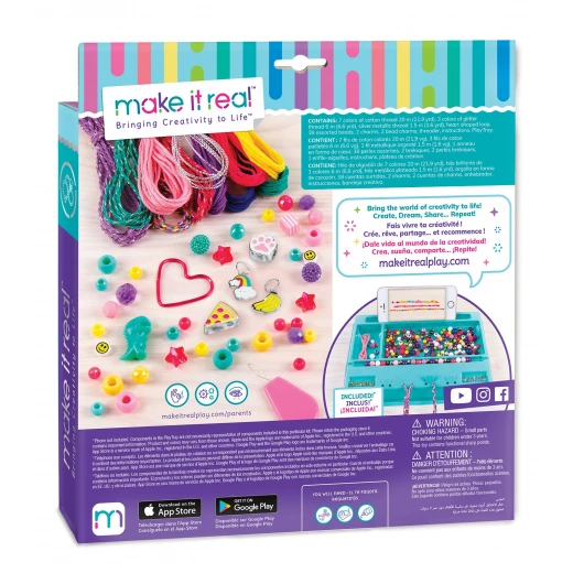 Make It Real Jewellery Making Set Good Vibes Bracelet Kit - Make it real - Image 3