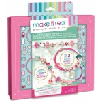 Make It Real Halo Charms Bracelets Think Pink Creative Set Jewellery - Make it real