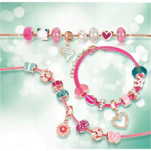 Make It Real Halo Charms Bracelets Think Pink Creative Set Jewellery - Make it real - Image 3