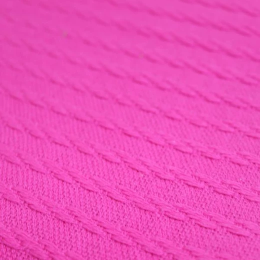 Nova home blanket 100% cotton fuchsia color twin size - Nova Home - Image 2