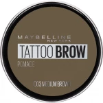 جل الحاجب، بني متوسط، رقم 03، من مايبيلين - Maybelline