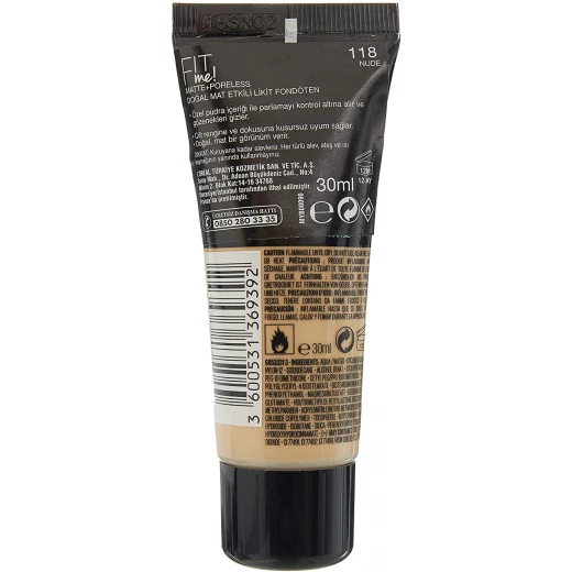 كريم اساس، 118 نود من مايبيلين - Maybelline - Image 7
