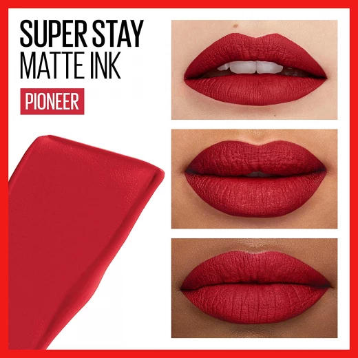 Maybelline Superstay Matte Ink Liquid Lipstick Shade 20 Long Lasting Bold Lip Color Makeup - Maybelline - Image 4