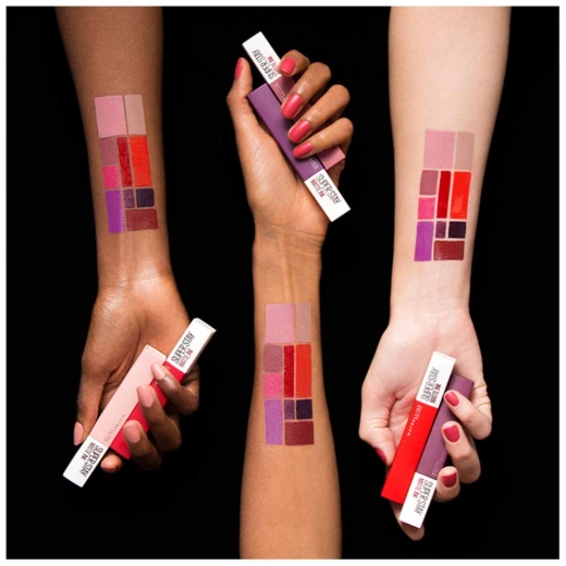 احمر شفاه سائل غير لامع، رقم 40 من مايبيلين - Maybelline - Image 2
