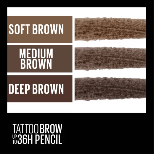 قلم تحديد الحواجب،  باللون البني, درجة رقم 03 من مايبيلين - Maybelline - Image 3
