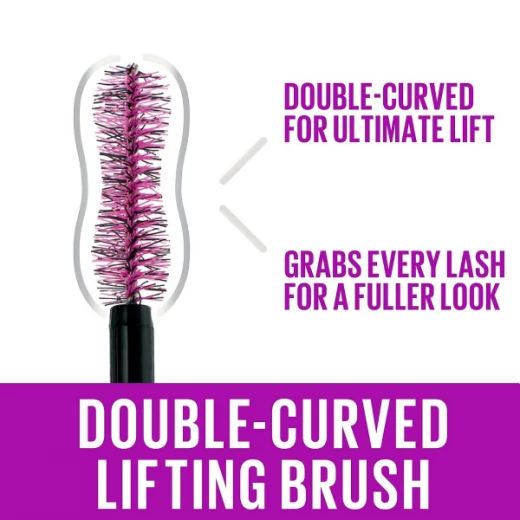 Maybelline New York - False Lash Effect Mascara - The Falsies Lash Lift - Shade: Black, 10 ml - Maybelline - Image 3