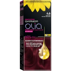 Garnier Olia No Ammonia Permanent Brilliant Color Oil-Rich Permanent Hair Color 4.6 Deep Red 209g