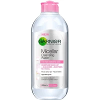 Garnier Micellar Cleansing Water for Sensitive Skin 400ml Gentle Makeup Remover Face Cleanser