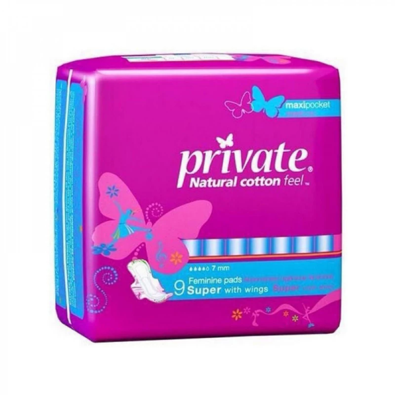 Private Maxi Pocket Super Napkins Set White, 9-Piece - Private