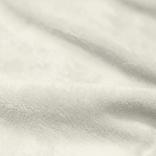 Nova home warm fit winter microfleece fitted sheet set, ivory, twin size - Nova Home - Image 2