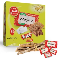 علكة بنكهة القرفة، 2.9غ، 100 حبة من شعراوي