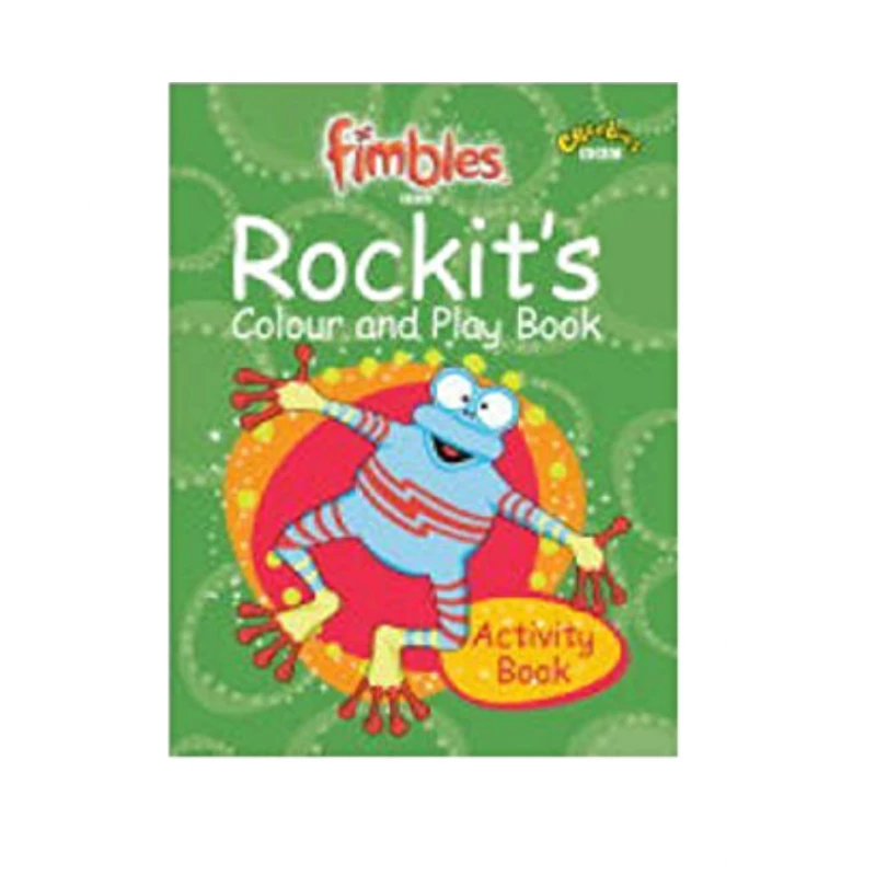 ليدي بيرد: Fimbles : Rockit's Colour & Play Book - كتب ليدي بيرد