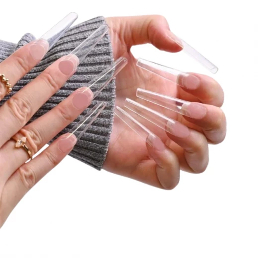 Clear Fake Nail, 240 Pieces Clear Fake Nail, 240 Pieces