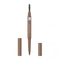 ريميل لندن محدد حواجب Brow This Way أشقر: مجموعة مكياج حواجب تدوم طويلاً مع فرشاة مدمجة لحواجب محددة