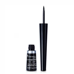 Rimmel Eyes Design Liquid Eyeliner Black Glamour Smudge Proof Long Lasting Precision Applicator 2.5 ml