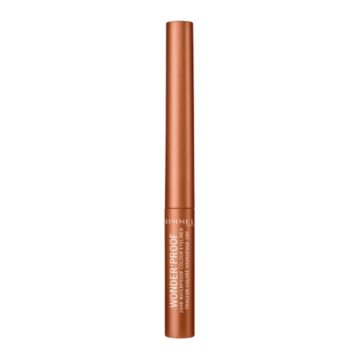 Rimmel Wonder'Proof Waterproof Eyeliner True Copper 10ml Long Lasting Eye Makeup Set - Rimmel London - Image 2