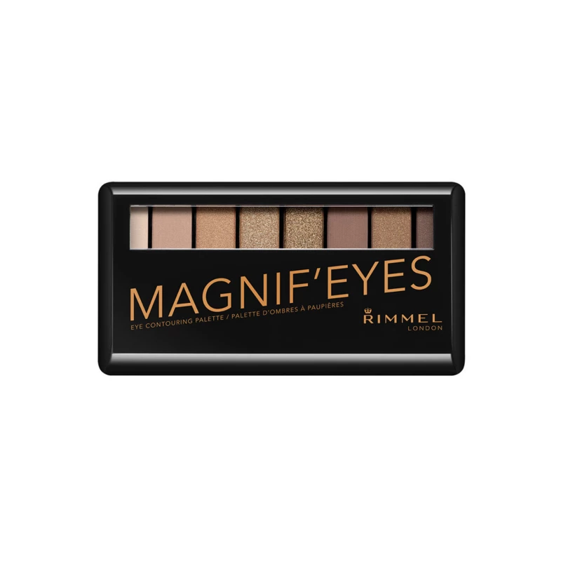 Rimmel London Magnifeyes Eye Contouring Palette 001 Keep Calm & Wear Gold 7 g مجموعة ظلال عيون الرائعة  ، 001 من ريميل لندن - ريميل لندن